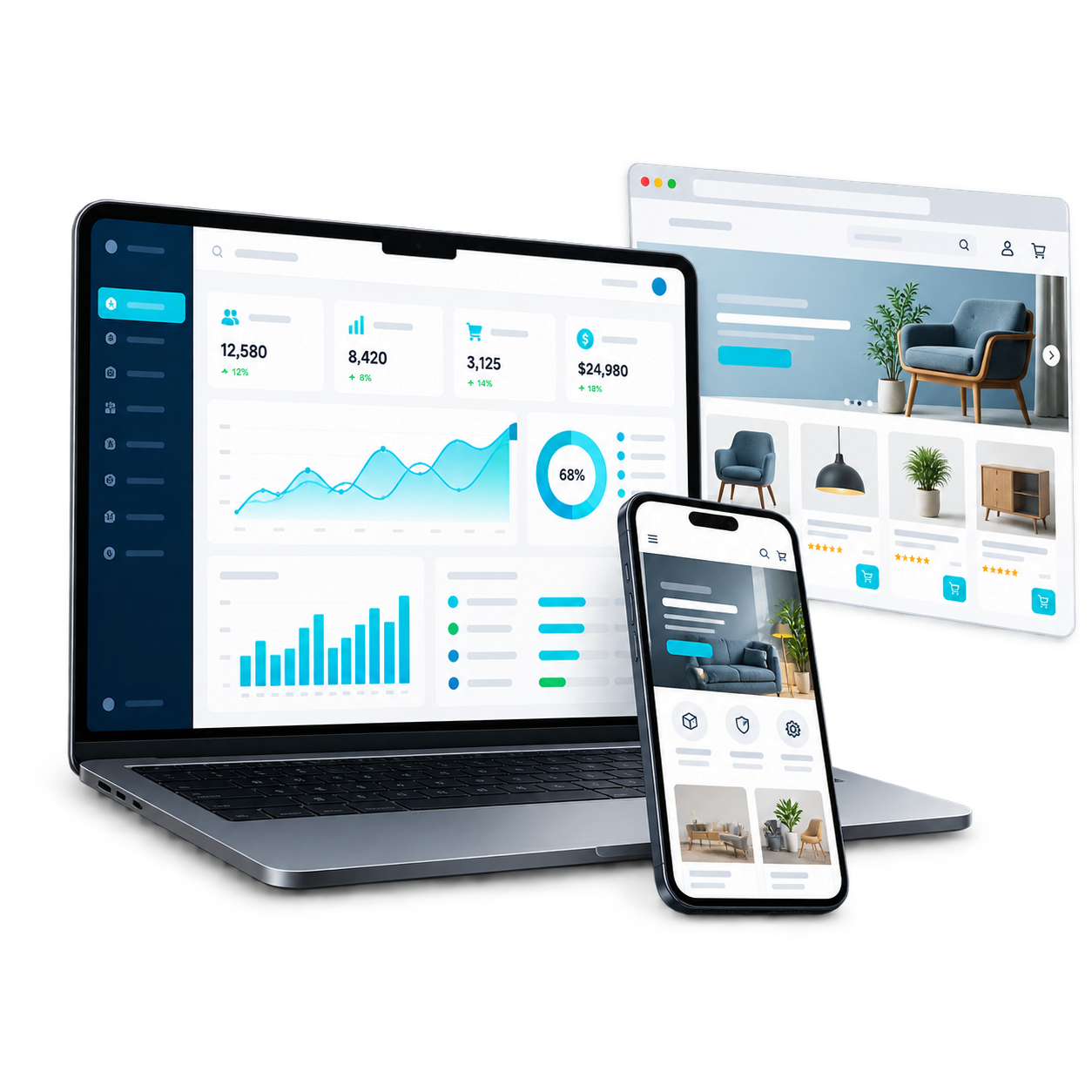 Axentra production digital platform showcase
